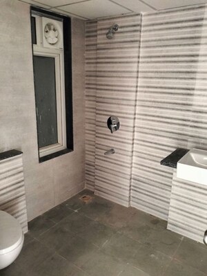 Bathroom in 4 BHK Apartment at Goel Ganga Legend, Bavdhan – for Rent