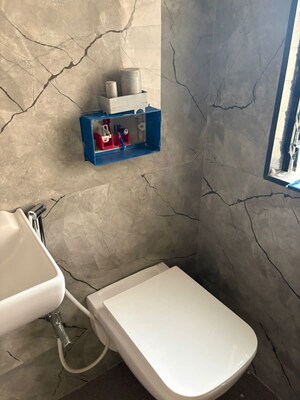 Bathroom in 2 BHK Apartment at Royal Palace, Andheri West – for Rent