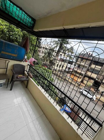 Balcony in 1 BHK Apartment at Pratik Nagar CHS, Yerawada – for Rent