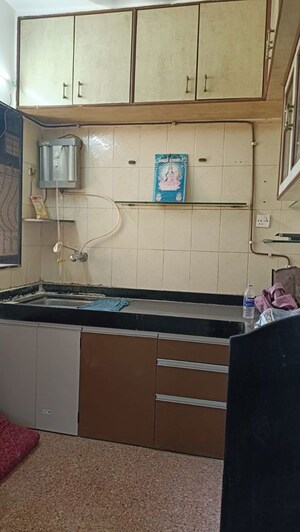 Kitchen in 1 BHK Apartment at Jyoti Complex, Goregaon East – for Rent