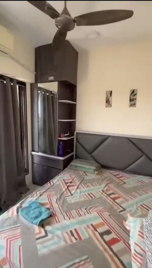 Bedroom in 1 BHK Apartment at Bhoomi Samarth, Goregaon East – for Rent