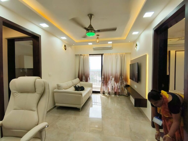 Living Room, micl-aaradhya-parkwood 1 Bedroom 725 Sq.Ft. Apartment In Mira Road Thane 10053748