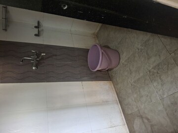 Bathroom in 1 BHK Apartment at Bhoomi Palace, Ghansoli – for Rent