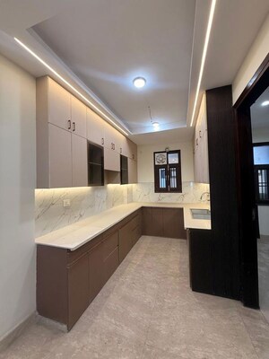 Kitchen in 3 BHK Builder Floor at Vishnu Garden – for Sale