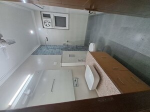 Bathroom in 3 BHK Builder Floor at Chittaranjan Park – for Sale