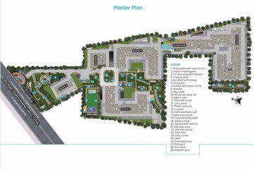 Master Plan in 3 BHK Apartment at Salarpuria Sattva Aeropolis, Devanahalli – for Sale