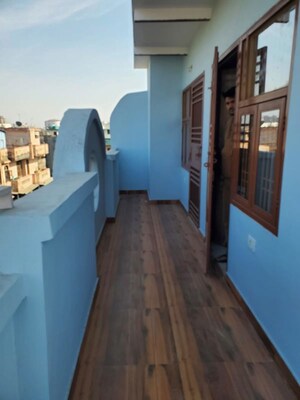 Balcony in 1 BHK Builder Floor at Vaishali Sector 5 – for Rent