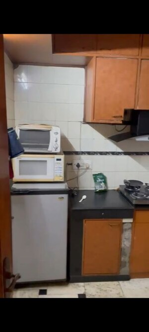 Kitchen in 3 BHK Builder Floor at Safdarjung Enclave – for Rent