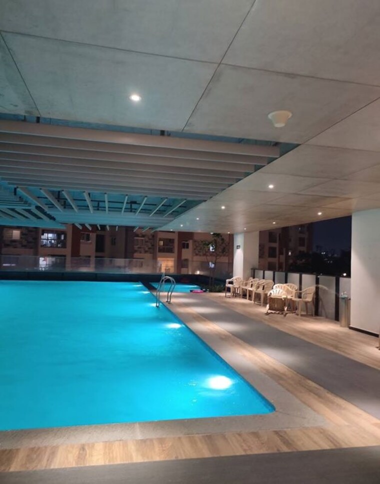 Swimming Pool, my-home-krishe 3 Bedroom 2160 Sq.Ft. Apartment In Financial District Hyderabad 10053895