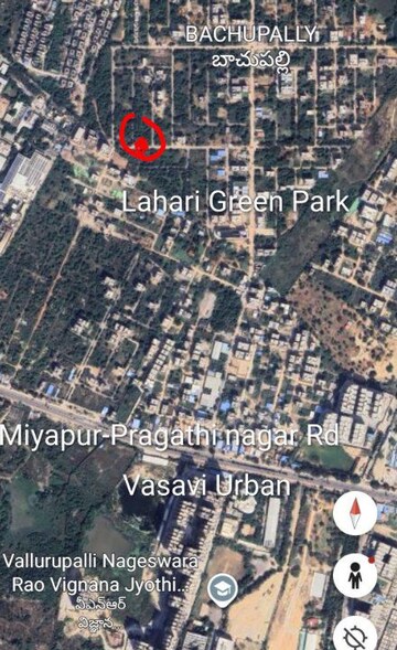  Plot – Map Location View at Bowrampet - for Sale