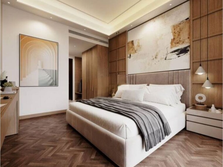 Bedroom, bestech-park-view-spa 4 Bedroom 3450 Sq.Ft. Apartment In Sector 47 Gurgaon 10053908