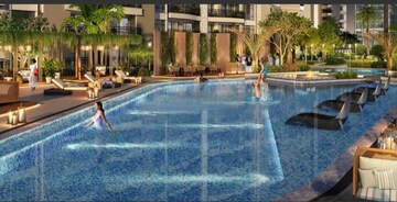 Swimming Pool in 4 BHK Apartment at Bestech Park View Spa, Sector 47 – for Sale
