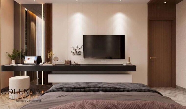 Bedroom, bestech-park-view-spa 4 Bedroom 3450 Sq.Ft. Apartment In Sector 47 Gurgaon 10053908