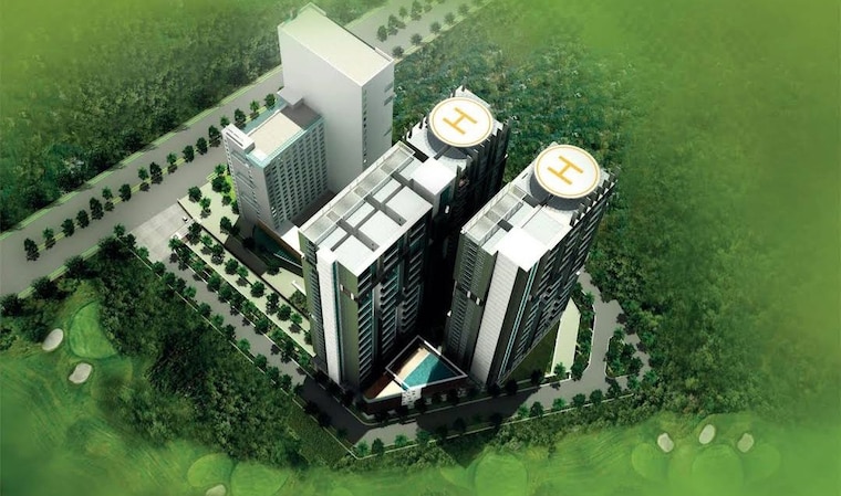 Exterior View, golf-edge 1 Bedroom 700 Sq.Ft. Apartment In Gachibowli Hyderabad 10053928