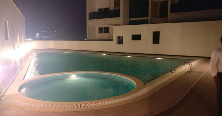 Swimming Pool, golf-edge 1 Bedroom 700 Sq.Ft. Apartment In Gachibowli Hyderabad 10053928