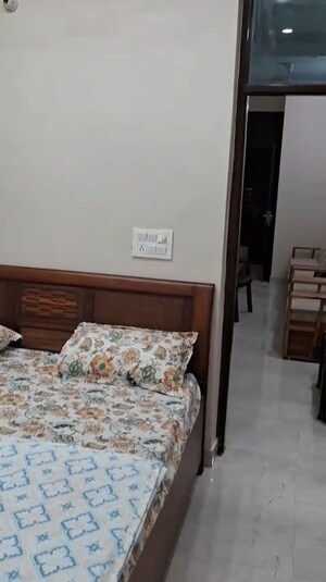 Bedroom in 2 BHK Builder Floor at Lajpat Nagar – for Rent