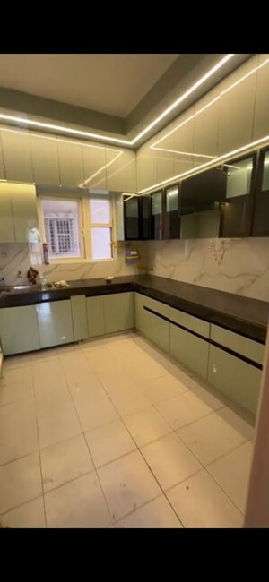 Kitchen in 3 BHK Apartment at Siddharth Vihar – for Rent