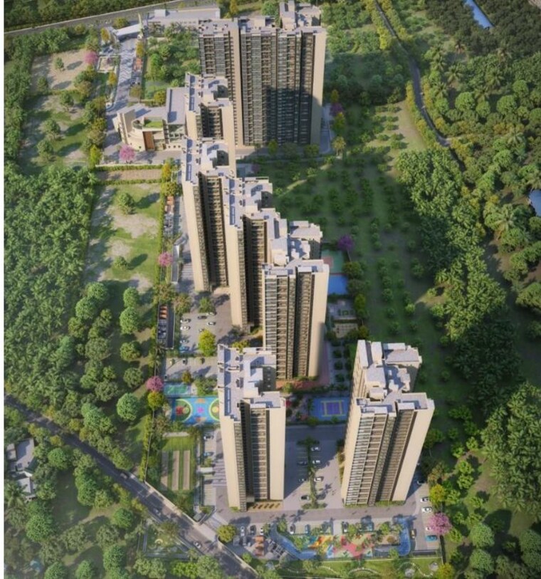 Exterior View, sattva-lumina 2 Bedroom 1142 Sq.Ft. Apartment In Yelahanka Bangalore 10053920