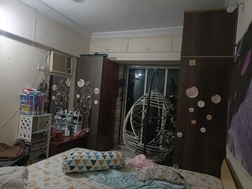 Living Room in 3 BHK Apartment at Keshav Kunj III, Sanpada – for Rent