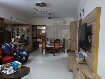 Living Room in 3 BHK Apartment at Keshav Kunj III, Sanpada – for Rent