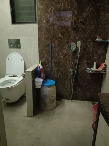 Bathroom in 3 BHK Apartment at Keshav Kunj III, Sanpada – for Rent