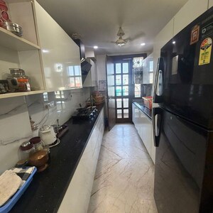 Kitchen in 3 BHK Apartment at MVL IPark, Sector 16 – for Rent