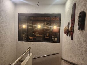 Stairs in 4 BHK Apartment at Hill Ridge Springs, Gachibowli – for Rent