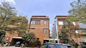 4 BHK Villa – Exterior View View at Pooja First Leaf, Gachibowli - for Rent