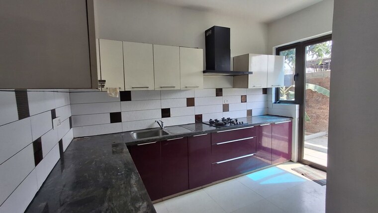 Kitchen, pooja-first-leaf 4 Bedroom 4600 Sq.Ft. Villa In Gachibowli Hyderabad 10054016