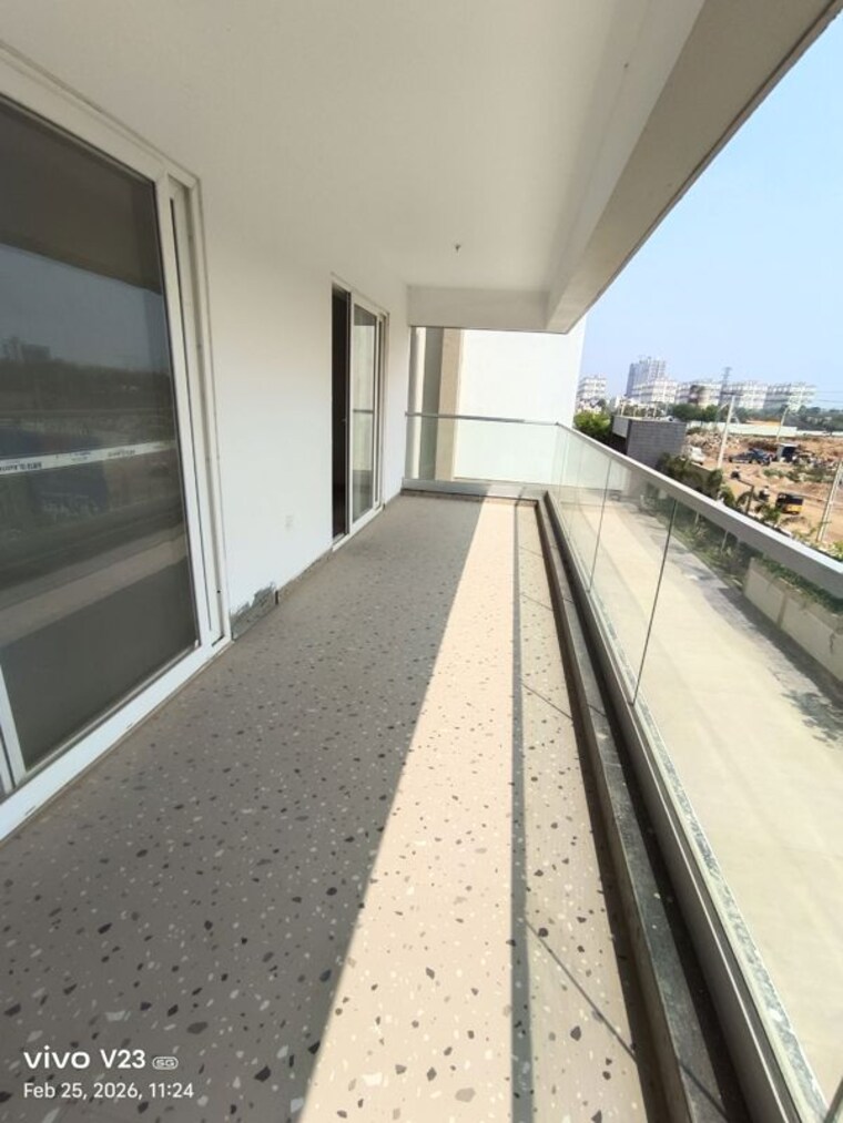 Balcony, technopolis-solitaire-unity 3 Bedroom 1995 Sq.Ft. Apartment In Hafeezpet Hyderabad 10054079