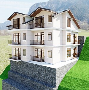 2 BHK Apartment – Exterior View View at Bhattakufer - for Sale