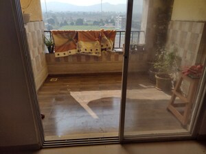 Balcony in 2 BHK Apartment at Raj Heramb Nere Residency, Narhe – for Sale