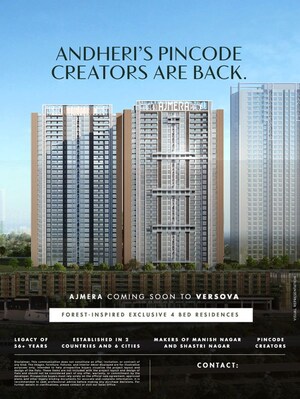 3 BHK Apartment For Rent in Andheri West