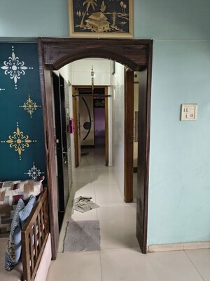 Building Lobby in 2 BHK Apartment at Milan CHS, New Panvel East – for Rent