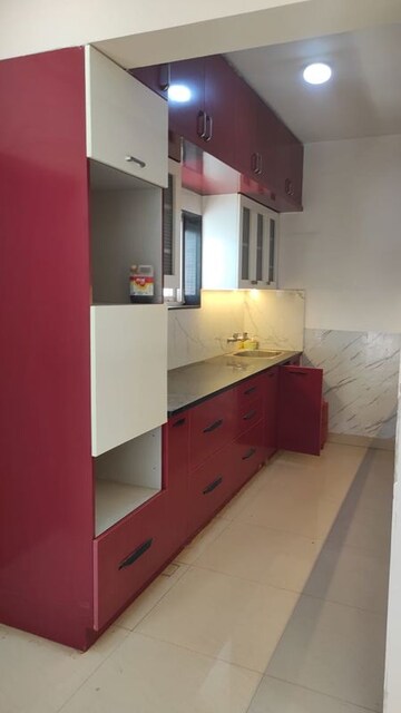 Kitchen in 2.5 BHK Apartment at Aakriti Honey Dew, Tellapur – for Rent