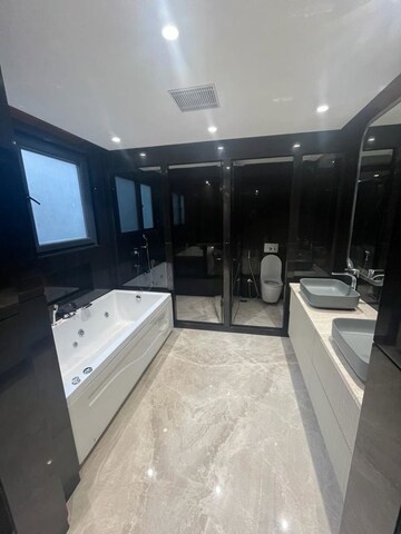 Bathroom in 5 BHK Builder Floor at Panchsheel Park – for Sale