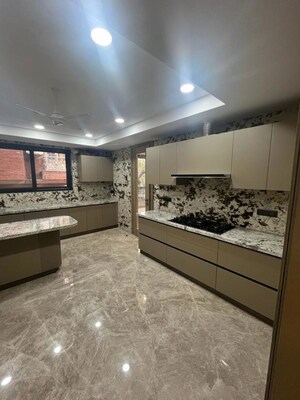 Kitchen in 5 BHK Builder Floor at Panchsheel Park – for Sale
