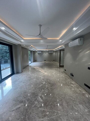 Living Room in 5 BHK Builder Floor at Panchsheel Park – for Sale