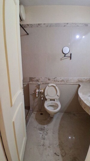 Bathroom in 3 BHK Apartment at Raheja Sherwood, Goregaon East – for Rent