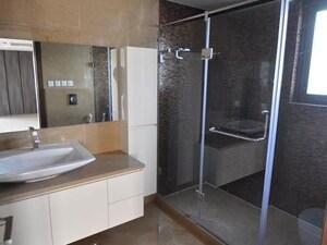 Bathroom in 4 BHK Builder Floor at Panchsheel Park – for Sale