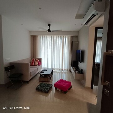 Living Room in 2 BHK Apartment at Hiranandani Highland, Powai – for Rent