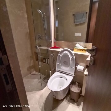 Bathroom in 2 BHK Apartment at Hiranandani Highland, Powai – for Rent