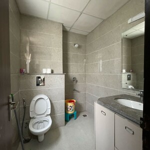 Bathroom in 3 BHK Apartment at Conscient Heritage Max, Sector 102 – for Rent