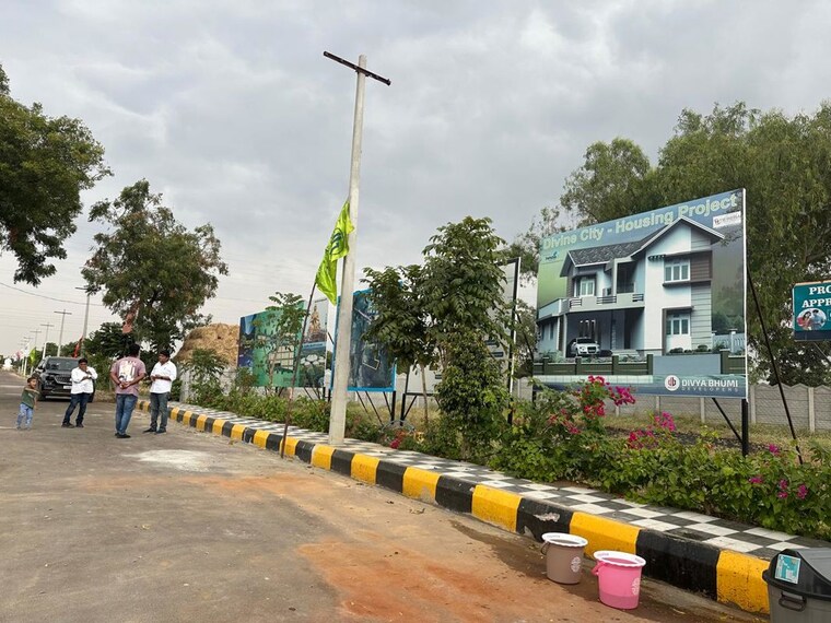 Exterior View, nature-city-shadnagar  165 Sq.Yd. Plot In Shadnagar Hyderabad 9946825