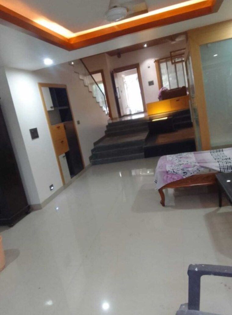 Living Room, legend-chimes 4 Bedroom 4000 Sq.Ft. Villa In Kokapet Hyderabad 10054441