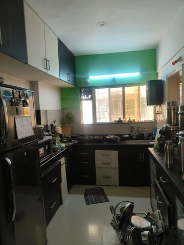 Kitchen in 2 BHK Apartment at GK Rose Valley, Pimple Saudagar – for Rent