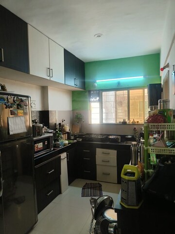 Kitchen in 2 BHK Apartment at GK Rose Valley, Pimple Saudagar – for Rent