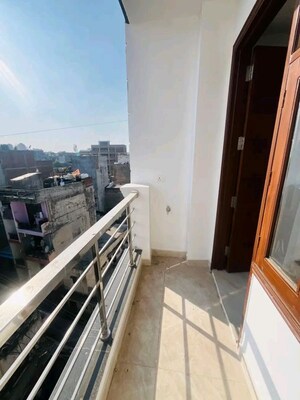 Balcony in 2 BHK Builder Floor at Palm Residency Chhatarpur, Chattarpur – for Rent