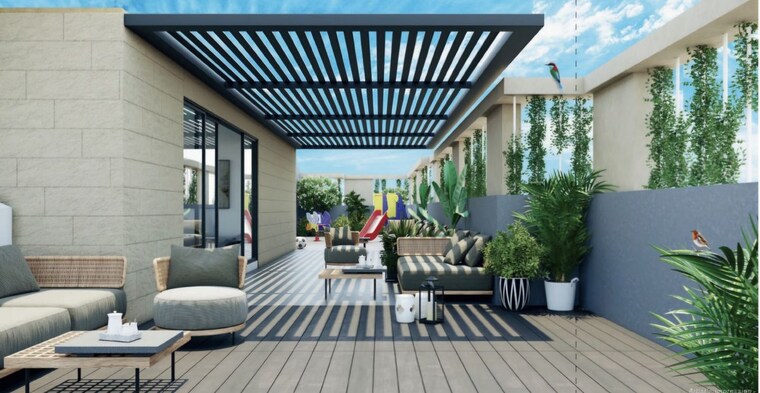 Balcony, ah-avenue 1 Bedroom 340 Sq.Ft. Apartment In Jogeshwari West Mumbai 10054489