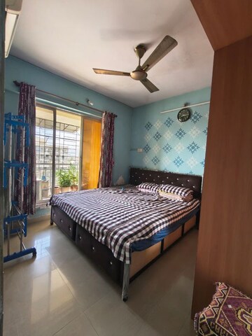 Bedroom in 2 BHK Apartment at Shanti Dham Heights, Parsik – for Sale